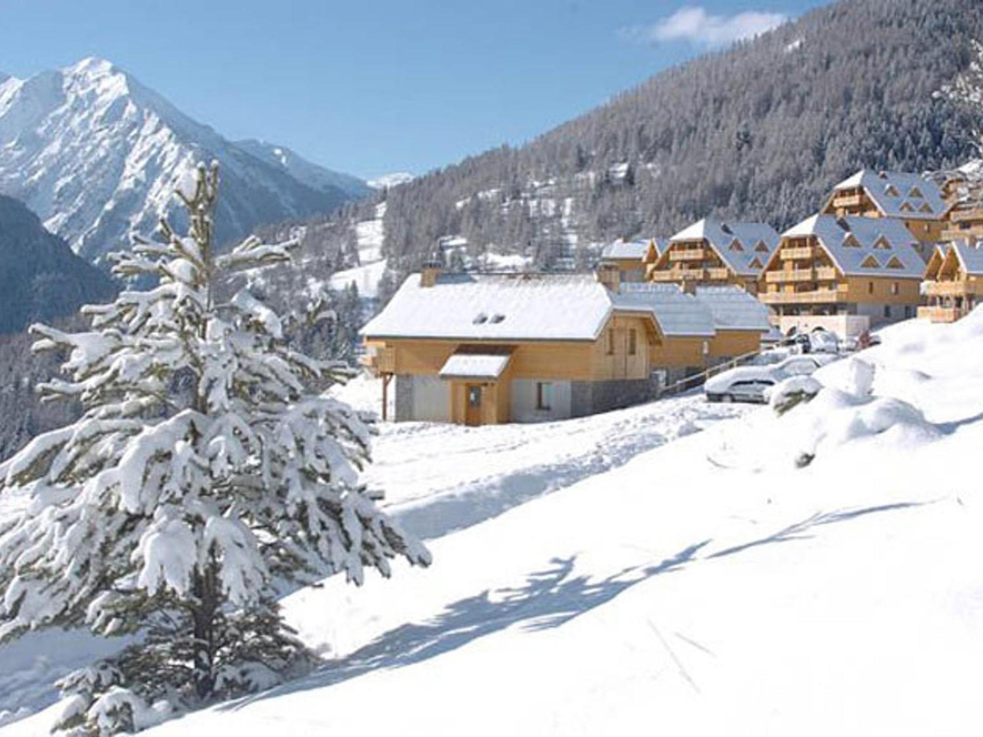 Chalet En Bois Avec 3 Chambres A Pra Loup - Fr-1-165A-47 Uvernet-Fours Екстериор снимка