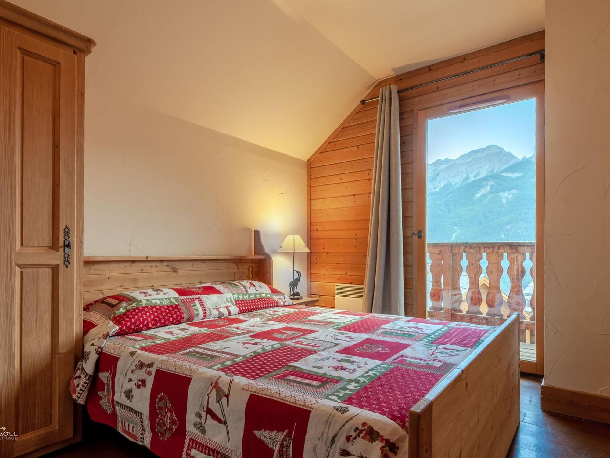 Chalet En Bois Avec 3 Chambres A Pra Loup - Fr-1-165A-47 Uvernet-Fours Екстериор снимка